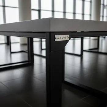 Аренда Стол Лидер 2 черный серый 2400х900 в Сочи Парк Отеле — ART SPACE