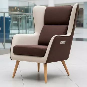 Аренда Кресло AFM LV 520BB коричнево бежевое в Delta Sirius — ART SPACE