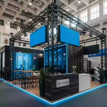 Аренда Застройка стенда Техстрой на выставке Акватерм в Rixos Krasnaya Polyana — ART SPACE