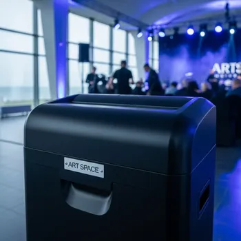 Аренда Шредер Rexel Optimum Auto 90X 4х28 мм в зале «Чайка» (Морпорт) — ART SPACE