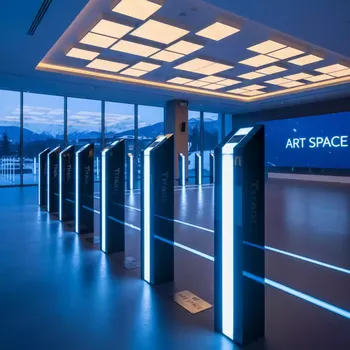 Аренда Столбики ограждения светодиодные Титан в Courtyard by Marriott Sochi — ART SPACE