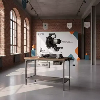 Аренда Пила торцовочная DORN DMS210S в отеле «Звездный» — ART SPACE