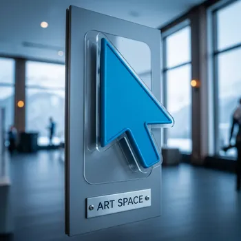 Аренда Календарные курсоры на жесткой ленте 351x390 мм синие в Karat Resort — ART SPACE