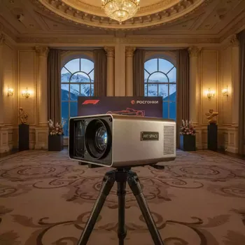 Аренда Лазерный проектор Kvant Spectrum в Golden Tulip Rosa Khutor — ART SPACE