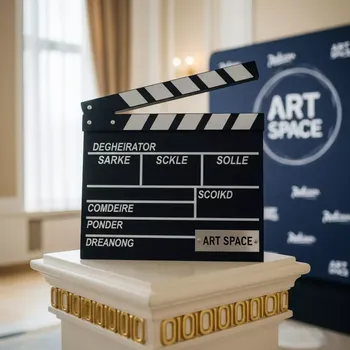 Аренда Кинохлопушка чёрная в Radisson Hotel Rosa Khutor — ART SPACE