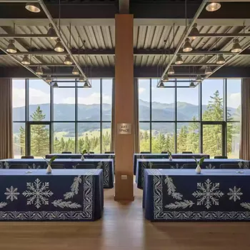 Аренда Вышивка новогодняя в Radisson Hotel Rosa Khutor — ART SPACE