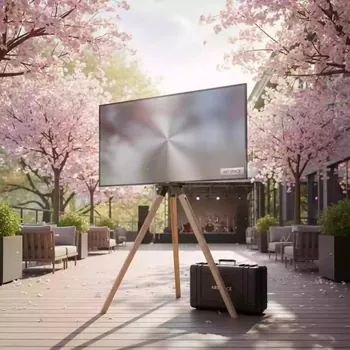 Аренда Телевизор LG 75QNED966PB в ресторане «Плакучая Ива» — ART SPACE