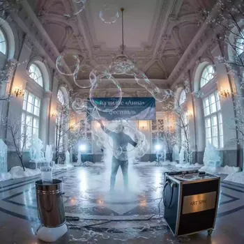 Аренда Шоу мыльных пузырей на вилле «Анна» — ART SPACE