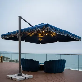 Аренда Зонт профессиональный Capri 3х3,5 м в Radisson Collection Paradise — ART SPACE