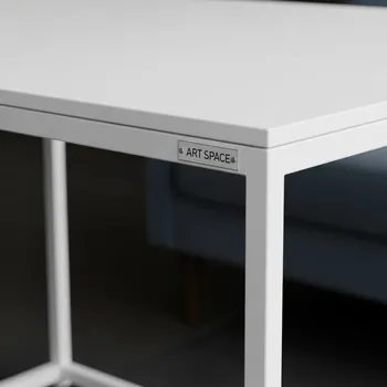 Аренда Стол W 101 Helex Home сталь белый в ресторане «Магадан» — ART SPACE