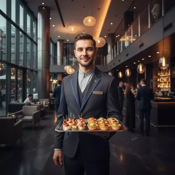Аренда Буфетчик актер в Courtyard by Marriott Sochi — ART SPACE