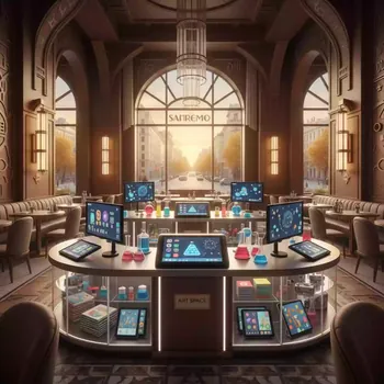 Аренда Лаборатория цифровая "Познайкино" в ресторане «Sanremo» — ART SPACE