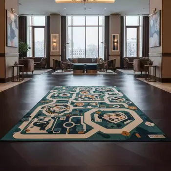 Аренда Игровое поле Зоопарк 105х75 см модель 36076 в Boutique Hotel PORTUM 1905 — ART SPACE