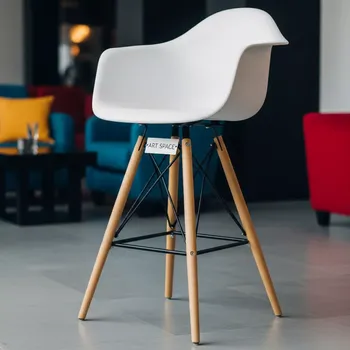 Аренда Стул барный дизайнерский Eames DSW white в Karat Resort — ART SPACE