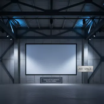 Аренда Экран настенный Lumien в банкетном зале «Дельфин» — ART SPACE