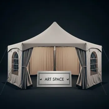 Аренда Шатер ритуальный Премиум Бизон 4х6 в Radisson Hotel Rosa Khutor — ART SPACE