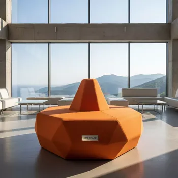 Аренда Пуфик SHAPE ORANGE в Skypark Sochi — ART SPACE