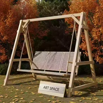 Аренда Качели садовые "Ранго" трехместные в Red Arena — ART SPACE