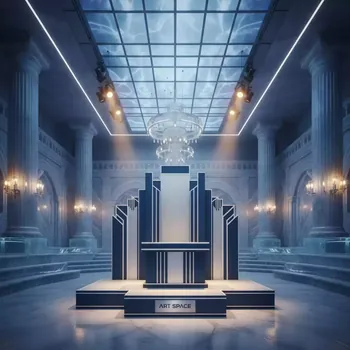 Аренда Подиум Imlight 2х1 м в ледовом дворце «Роза Хутор» — ART SPACE