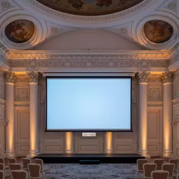 Аренда Экран для проектора с электроприводом Lumien LMC 100108 4 3 197х147 MW в Radisson Collection Paradise — ART SPACE