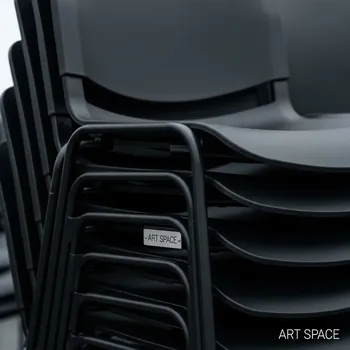 Аренда Стул пластиковый ROLF черный в Cosmos Sochi Hotel — ART SPACE
