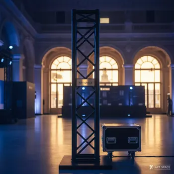 Аренда Ферма черная Prolyte 290x290x1000 в Зимнем театре — ART SPACE
