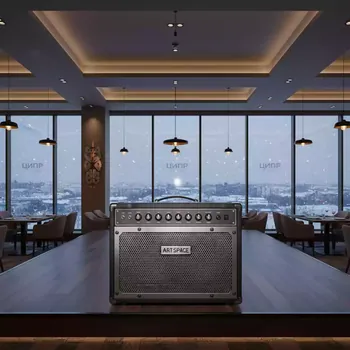 Аренда Гитара комбо Fender Acoustasonic JR DSP 2х40 Вт стерео в ресторане «La Terrazza» — ART SPACE