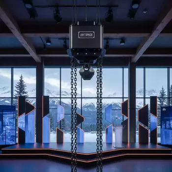 Аренда Лебедка электрическая ChainMaster BGV D8 320 в ресторане «Паруса» — ART SPACE
