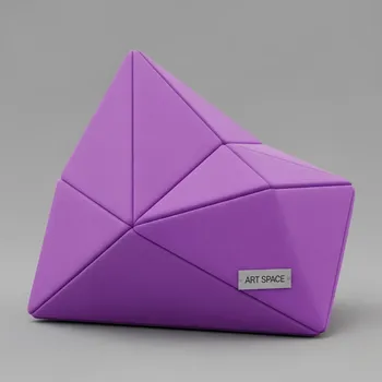 Аренда Пуф lilac triangle Shape на теплоходе «Дагомыс» — ART SPACE
