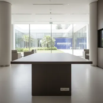 Аренда Стол обеденный Jaxton коричневый в Sport Inn Hotel & Wellness — ART SPACE