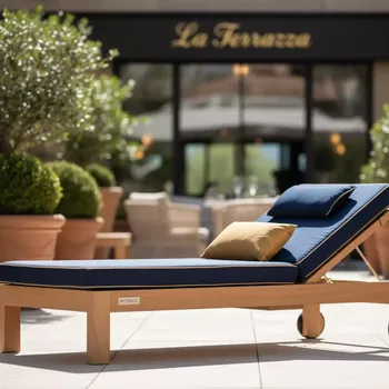 Аренда Шезлонг деревянный HUC26179 в ресторане «La Terrazza» — ART SPACE