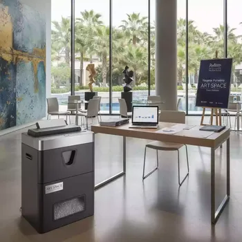 Аренда Шредер уничтожитель Dahle 410 4х40 мм в Radisson Collection Paradise — ART SPACE