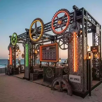 Аренда Фотозоны на свадьбу в пляжном клубе Del Mar — ART SPACE