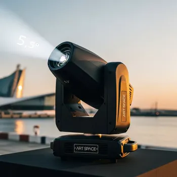 Аренда Голова поворотная MOVO BEAM 100 Osram RGBW 60 Вт луч 5,5° на территории Морпорта Сочи — ART SPACE