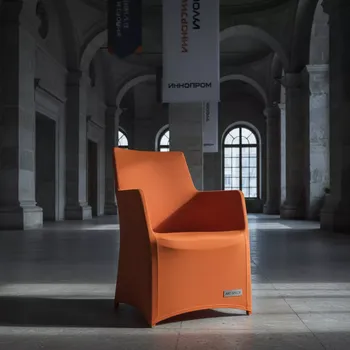 Аренда Чехол E03 на стул Eames оранжевый в усадьбе Голицына — ART SPACE