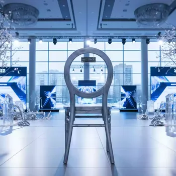 Аренда Стул Наполеон патина серебряная в отеле Radisson Lazurnaya — ART SPACE