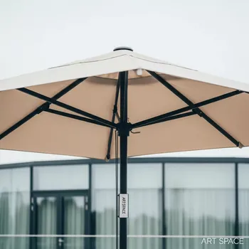 Аренда Зонт для кафе AFM 250SLB Light Beige 2,5х2,5 м в Sport Inn Hotel & Wellness — ART SPACE