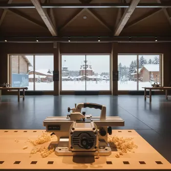 Аренда Станок рейсмусовый Makita 2012NB 1650 Вт в этно-парке «Моя Россия» — ART SPACE