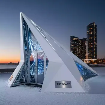 Аренда Тент Kite 6х6 м белый на Имеретинской набережной — ART SPACE