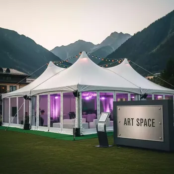 Аренда Пагода Лондон с мягкими стенками 5х15 м в Гранд Отель Поляна — ART SPACE