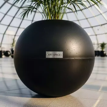 Аренда Кашпо для цветов Prosperplast Beton Bowl 39 л черный в ледовом дворце «Большой» — ART SPACE