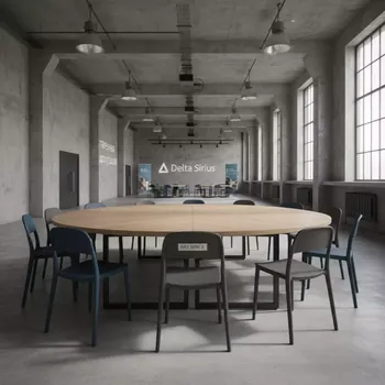 Аренда Стол банкетный круглый 180 см в Delta Sirius — ART SPACE