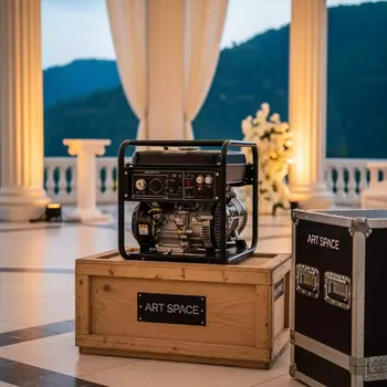 Аренда Генератор бензиновый Yamaha EF 6600 в Skypark Sochi — ART SPACE