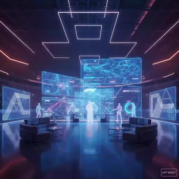 Аренда Тимбилдинг с нейросетями в ледовой арене «Шайба» — ART SPACE