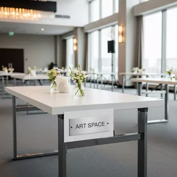 Аренда Складной стол белый 180х75 см в Courtyard by Marriott Sochi — ART SPACE