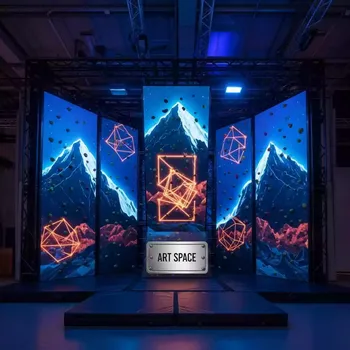 Аренда Скалодром интерактивный Эверест Standard в Omega Sirius — ART SPACE