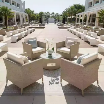 Аренда Комплект мебели AFM 307B Beige искусственный ротанг в Radisson Blu Resort & Congress Centre — ART SPACE