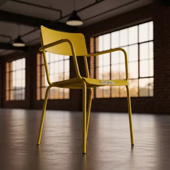 Аренда Стул Кромвель II желтый в Alpha Sirius — ART SPACE