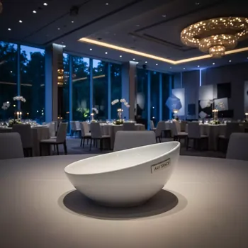 Аренда Салатник Капля 700 мл d 240 мм l 230 мм h 46 мм в Rodina Grand Hotel & SPA — ART SPACE