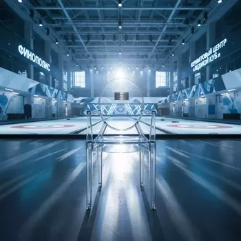 Аренда Стул банкетный прозрачный Cristal Light в Керлинговом центре «Ледяной куб» — ART SPACE